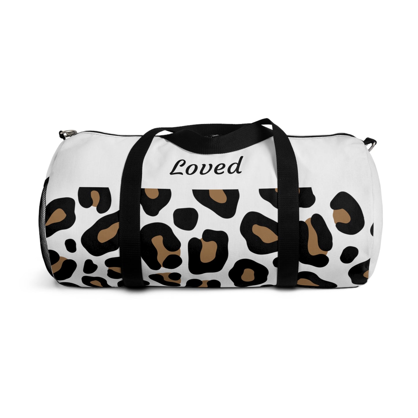 Leopard Print Duffel Bag