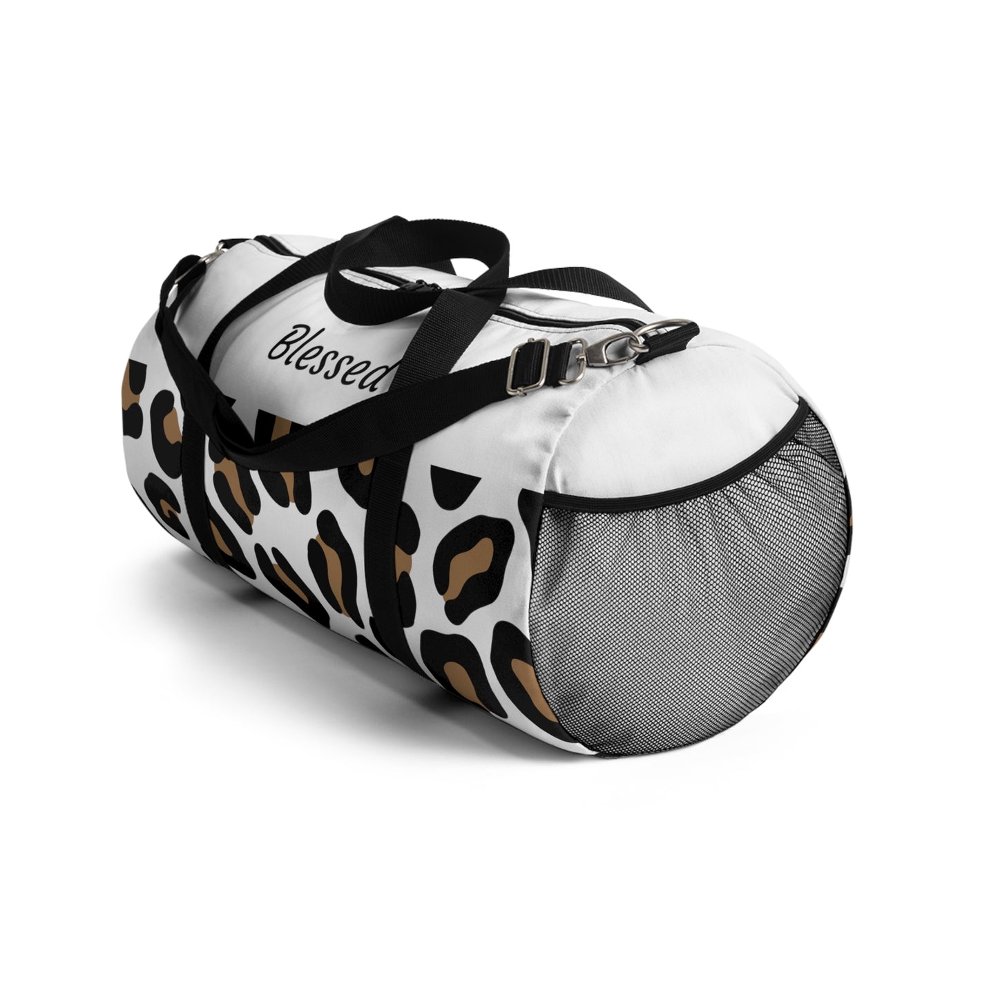 Leopard Print Duffel Bag