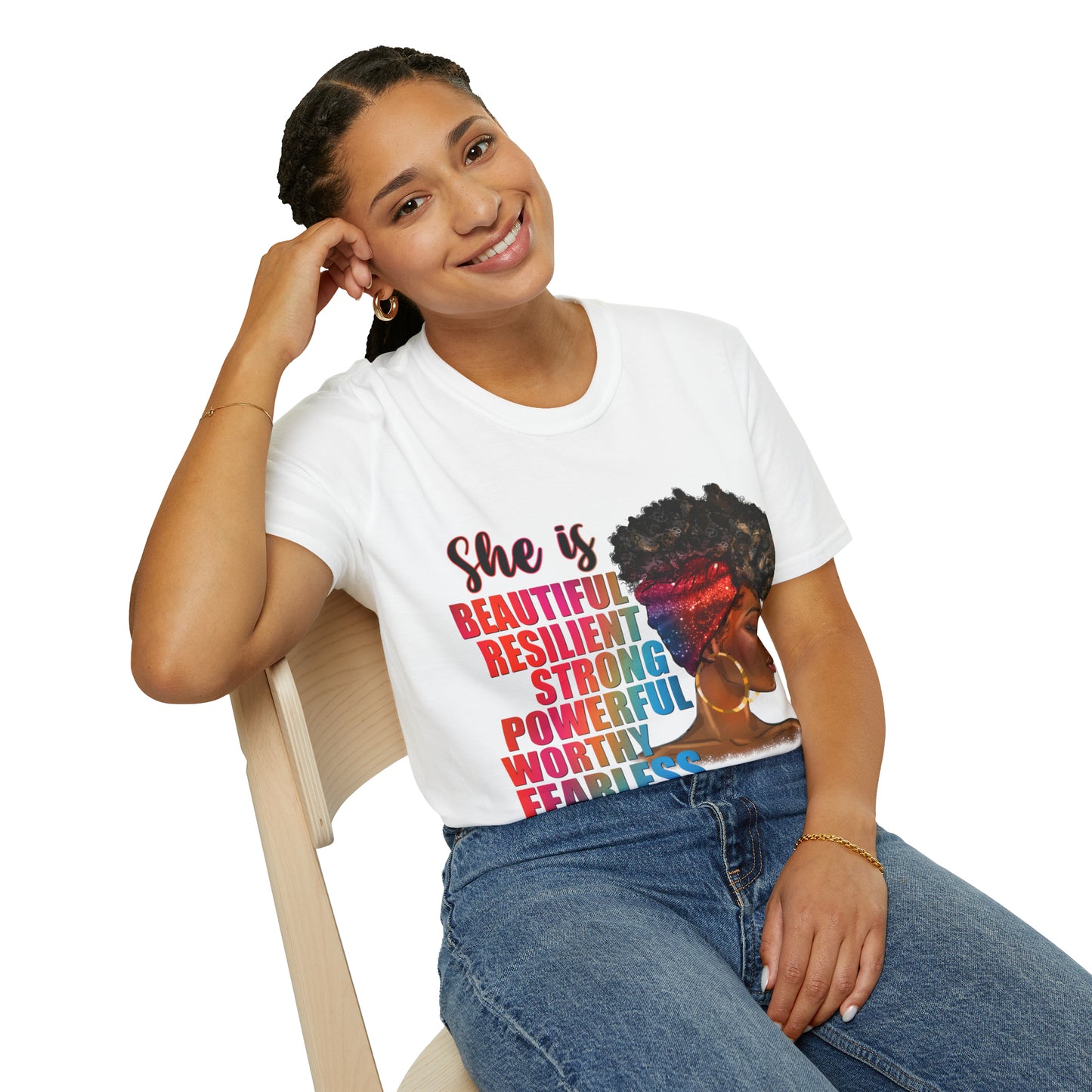 "SHE IS" T-Shirt