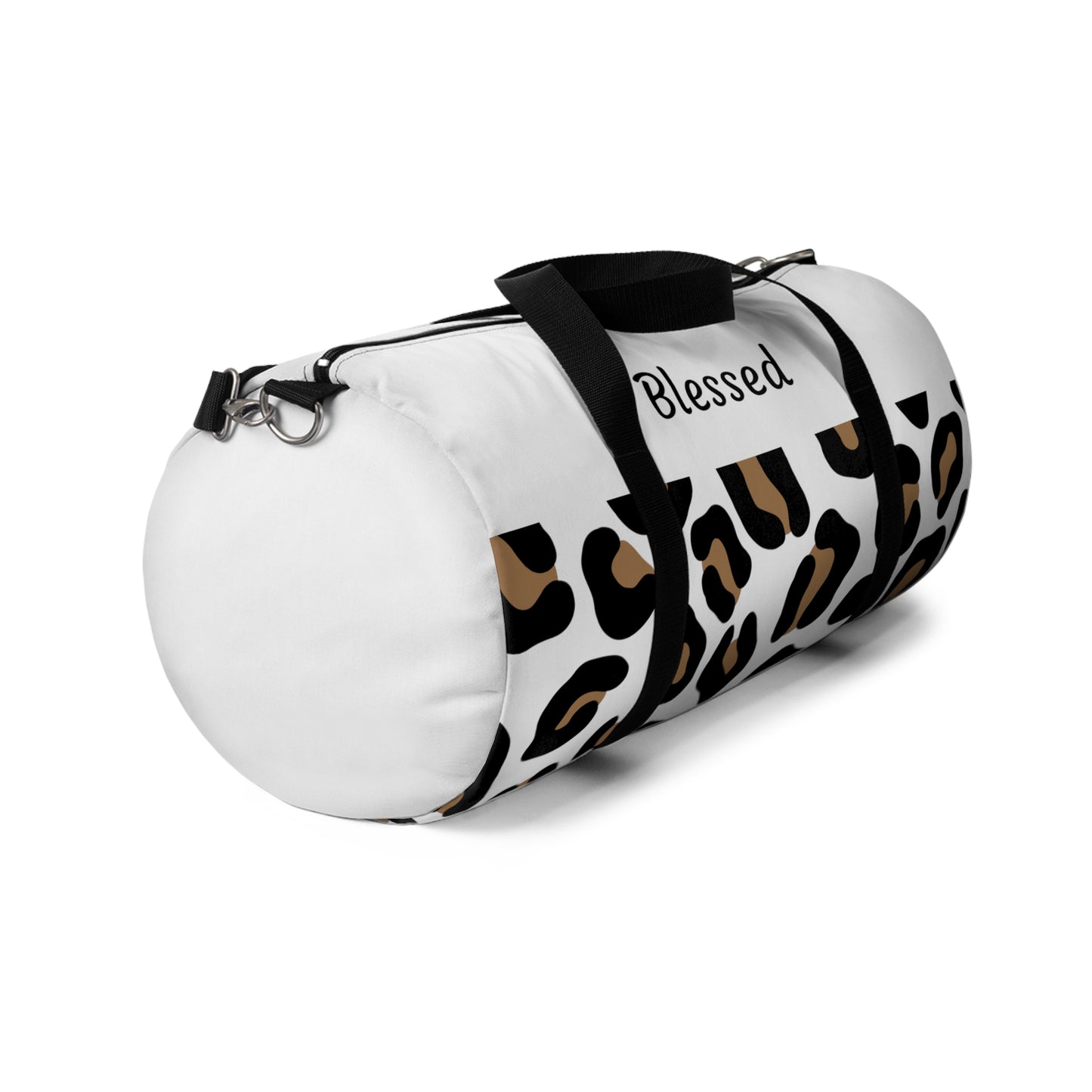 Leopard Print Duffel Bag