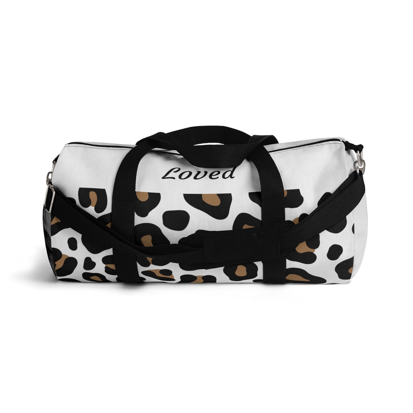 Leopard Print Duffel Bag