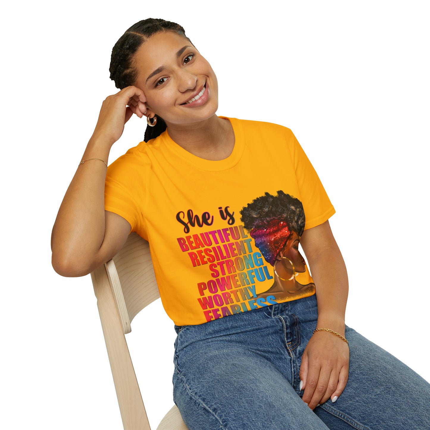 "SHE IS" T-Shirt