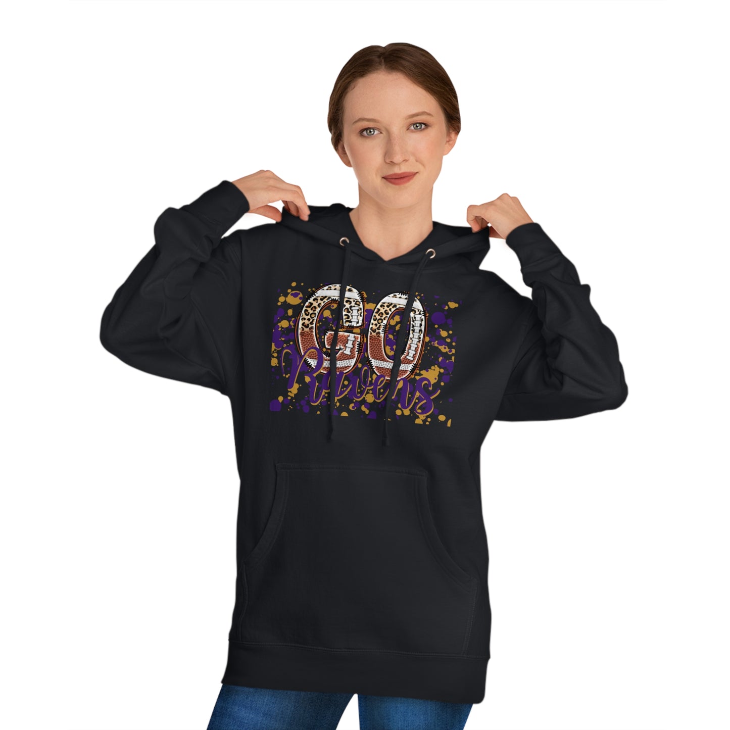Unisex RAVENS Hooded Sweatshirt - GO Ravens