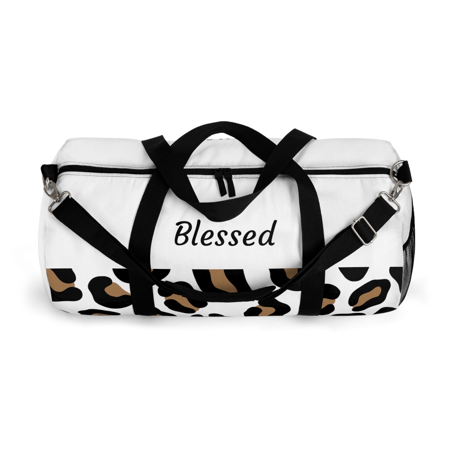 Leopard Print Duffel Bag
