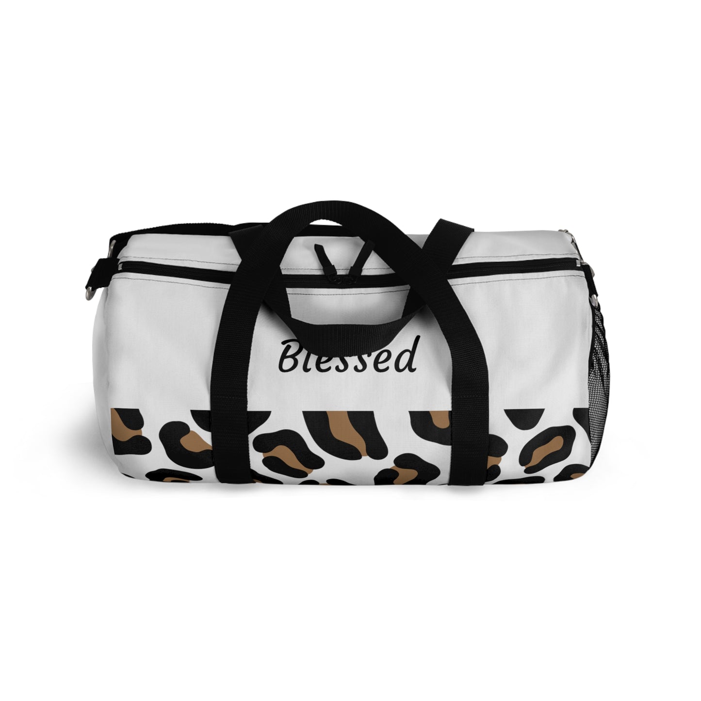 Leopard Print Duffel Bag