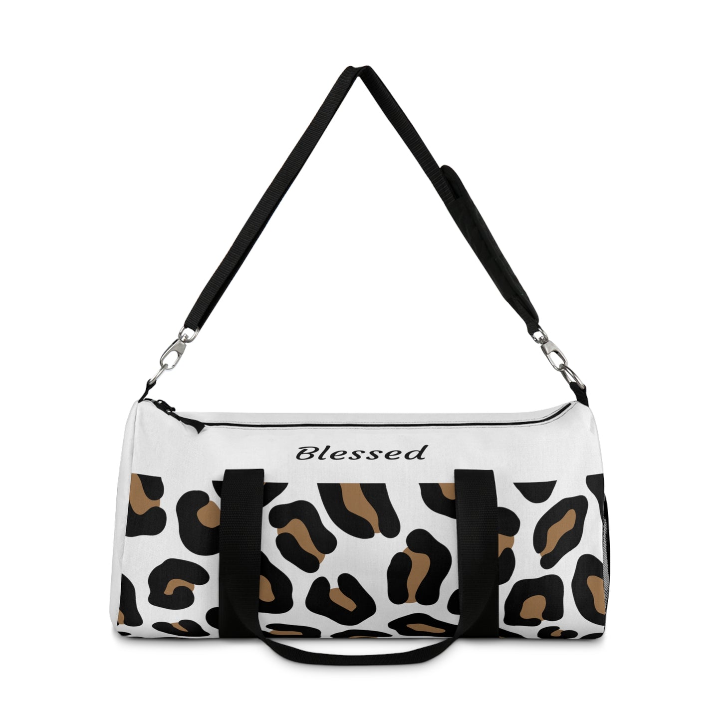 Leopard Print Duffel Bag