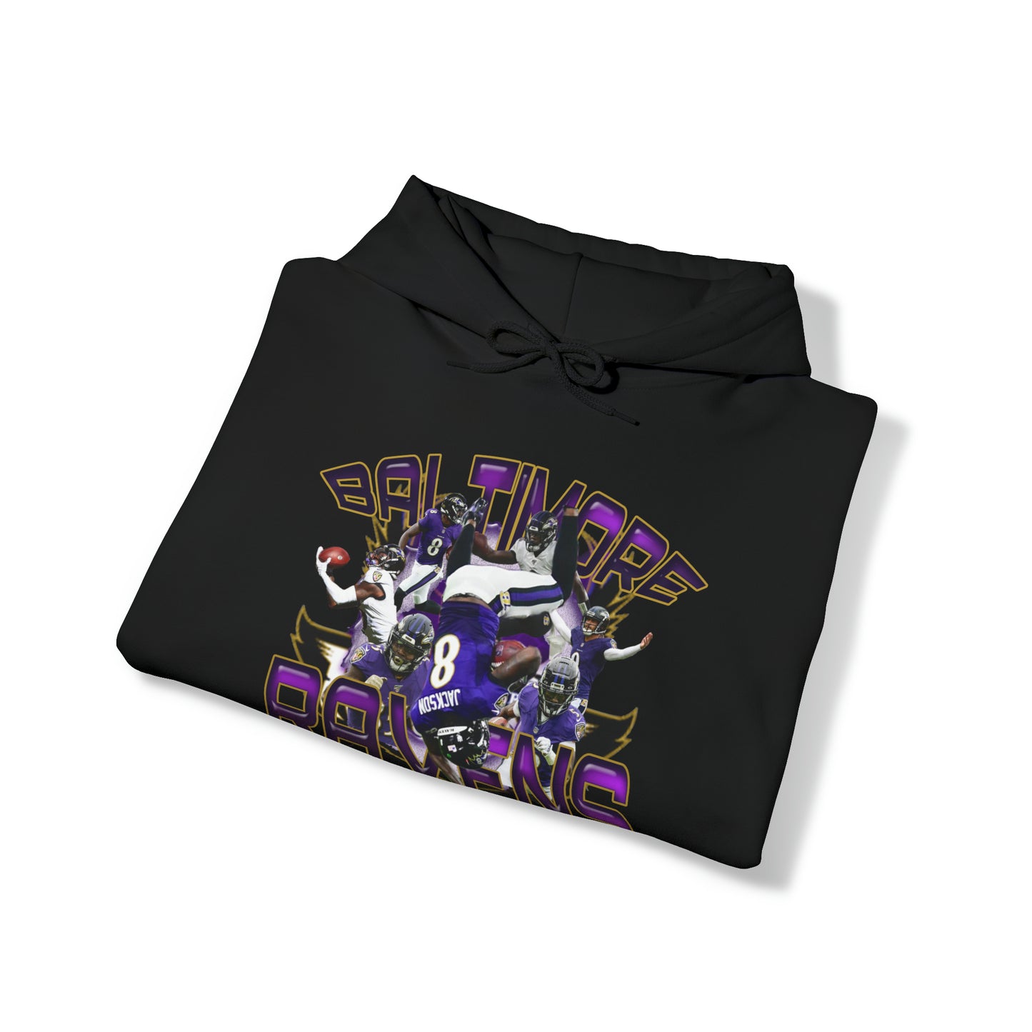 Unisex Heavy Blend™ Hooded Sweatshirt - Baltimore Ravens FOOTBALL
