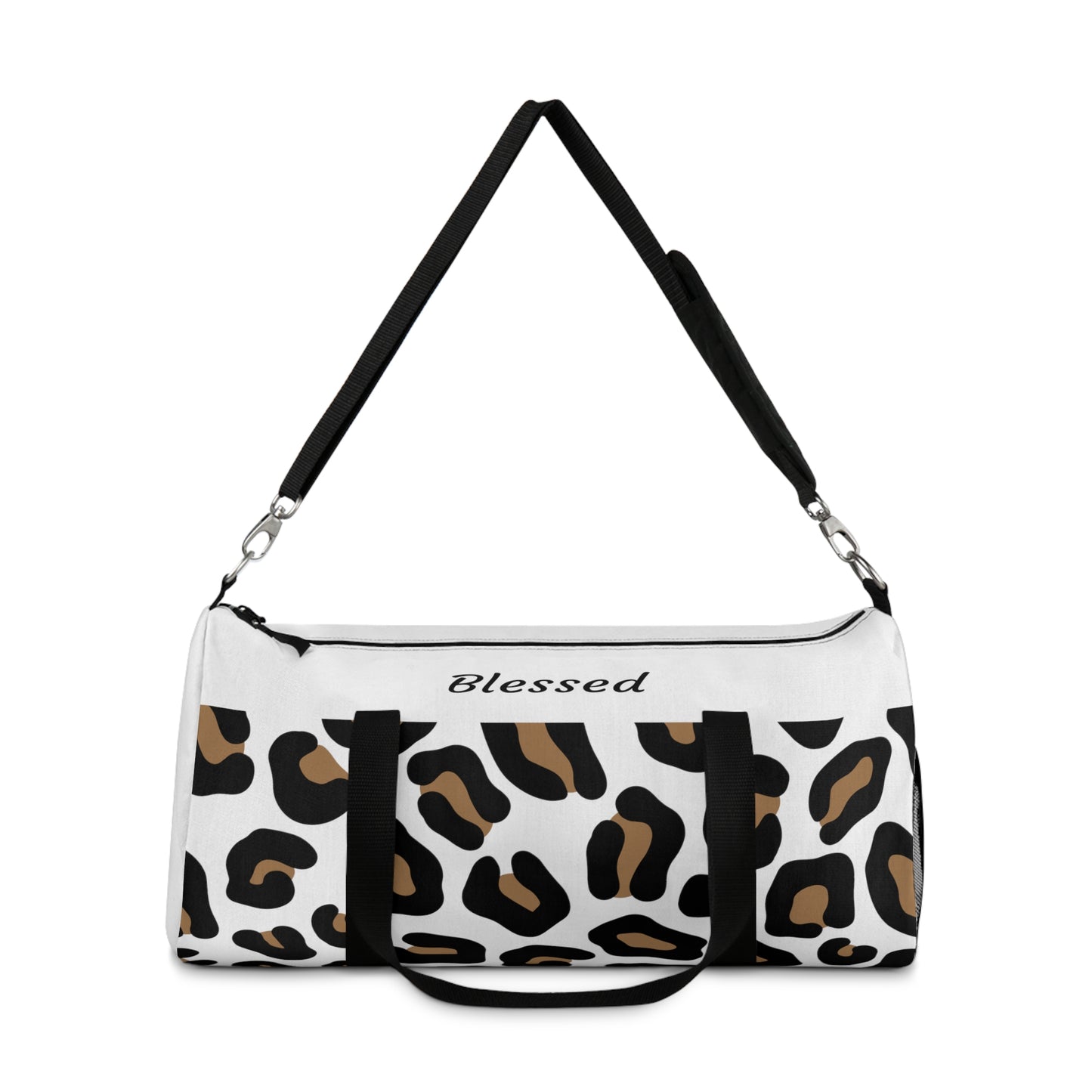 Leopard Print Duffel Bag