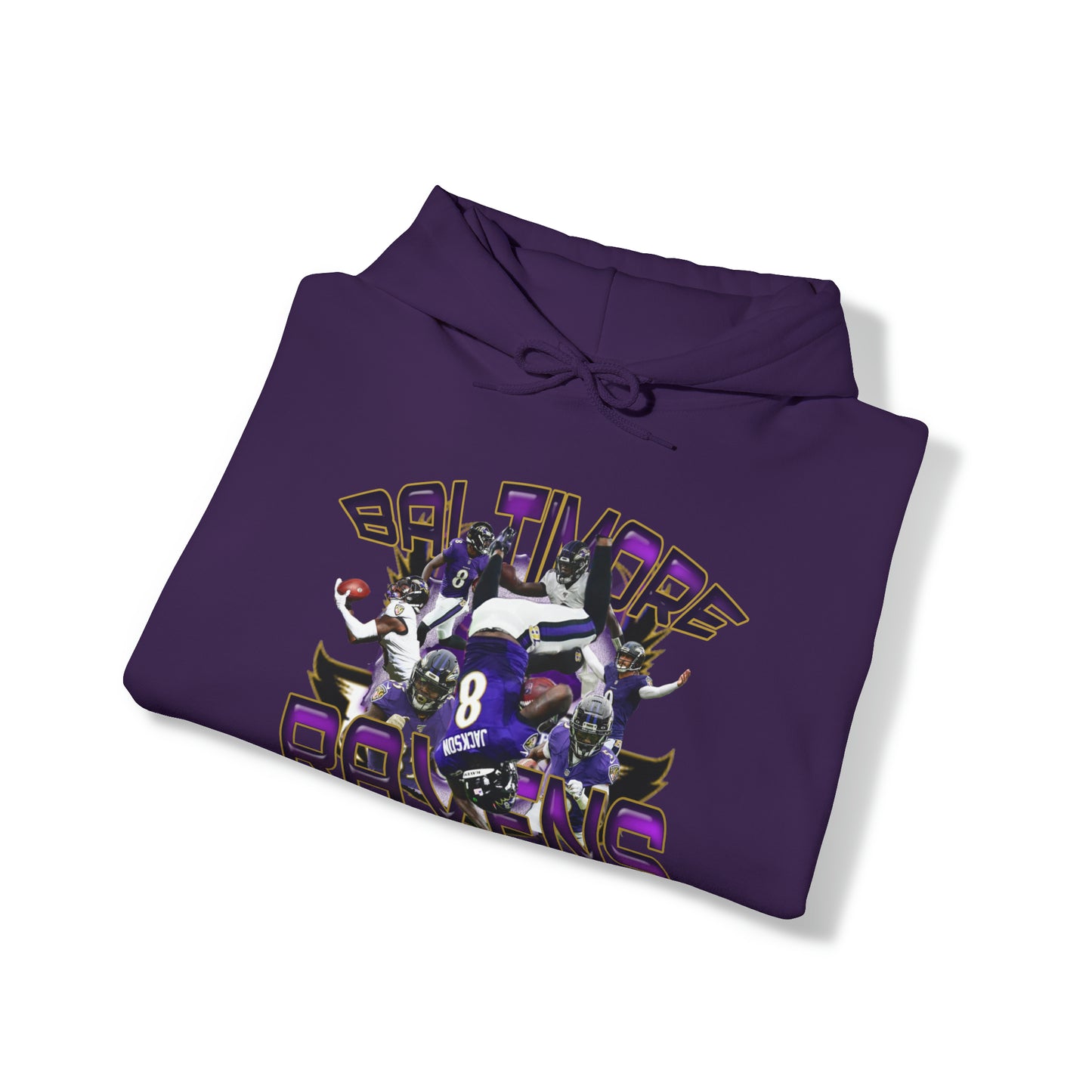 Unisex Heavy Blend™ Hooded Sweatshirt - Baltimore Ravens FOOTBALL