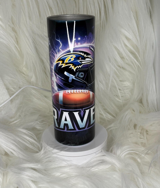 RAVENS 20oz Stainless Steel Tumbler