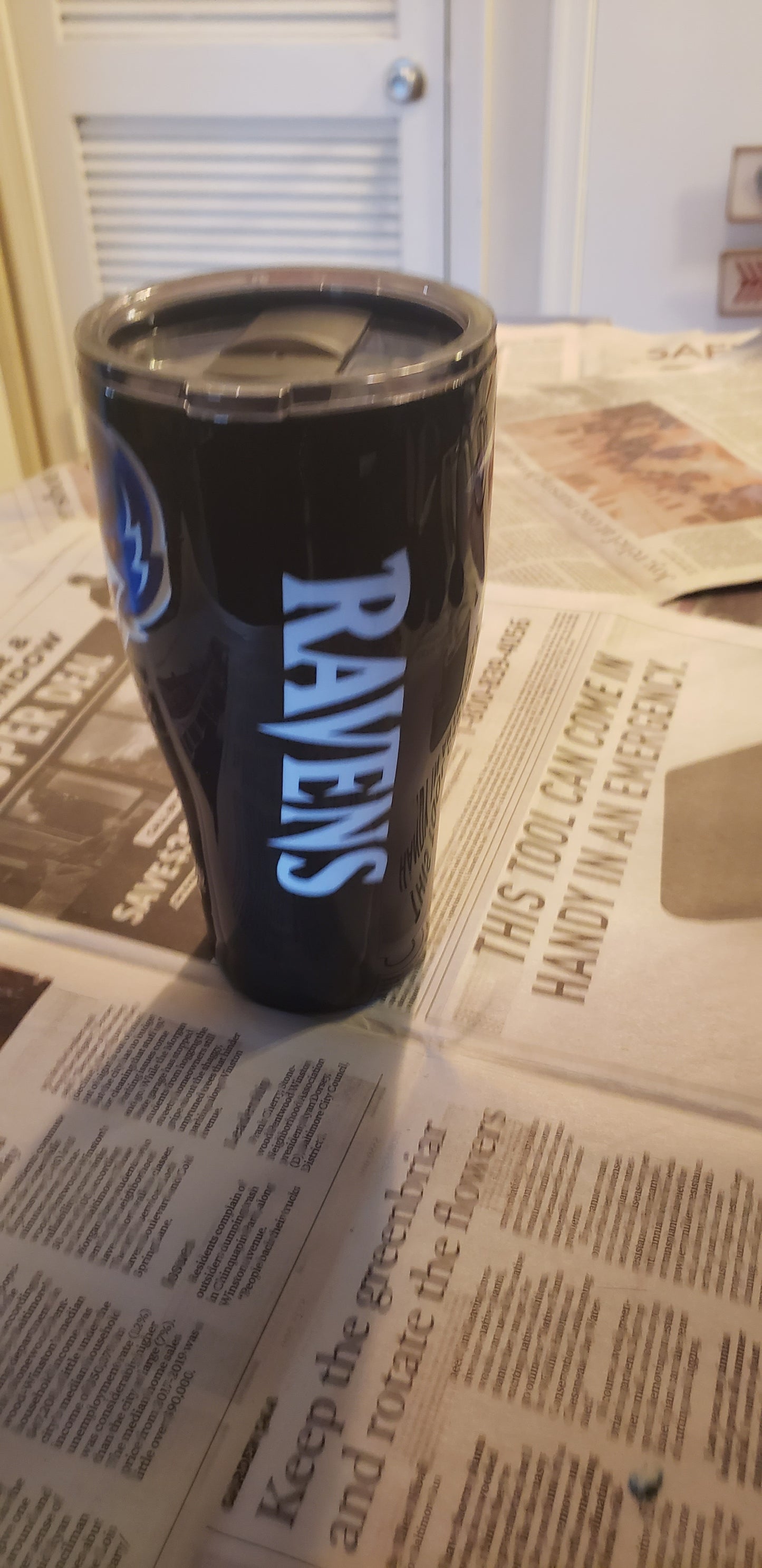Black Ravens Tumblers