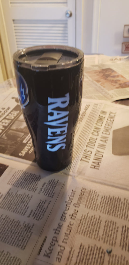 Black Ravens Tumblers