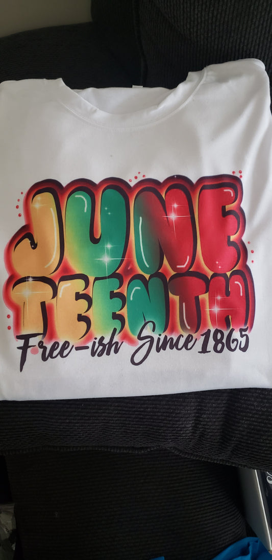 Juneteenth Graffiti T-Shirt