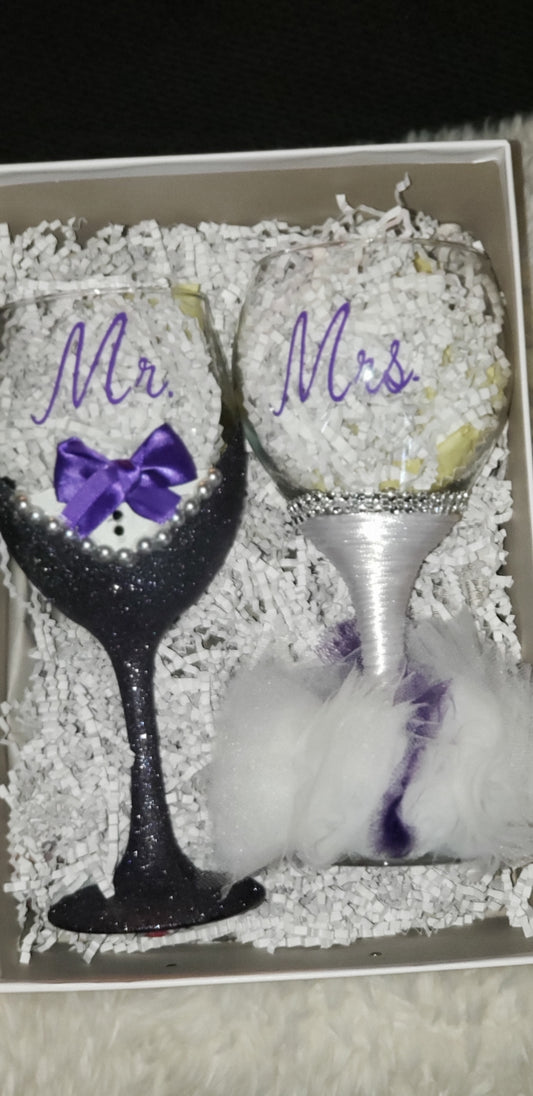 Wedding Glass Gift Set