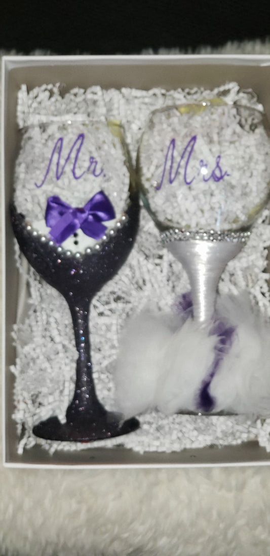 Wedding Glass Gift Set