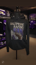 Load image into Gallery viewer, Ravens Bling Hoodie - Ravens Fan
