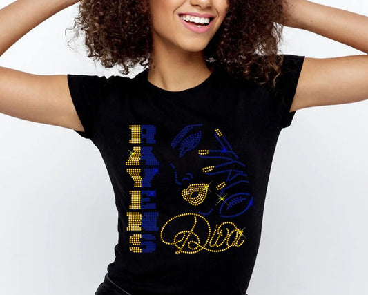 Ravens Rhinestone Diva Lady