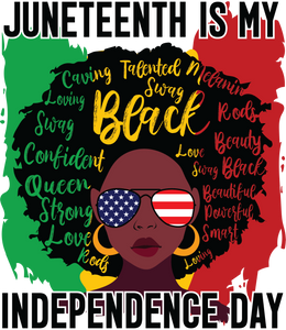 Juneteenth Afro Women T-Shirt